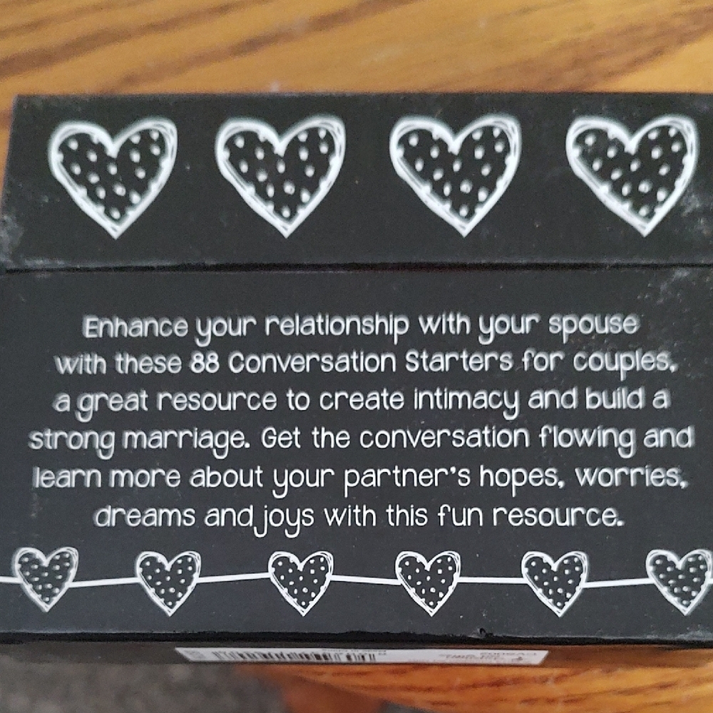 88 Great Conversation Starters for Husbands & Wives - Picture 2 of 3